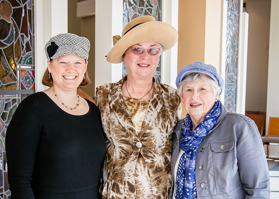Women of many hats St. Paul Lutheran Church Quad Cities